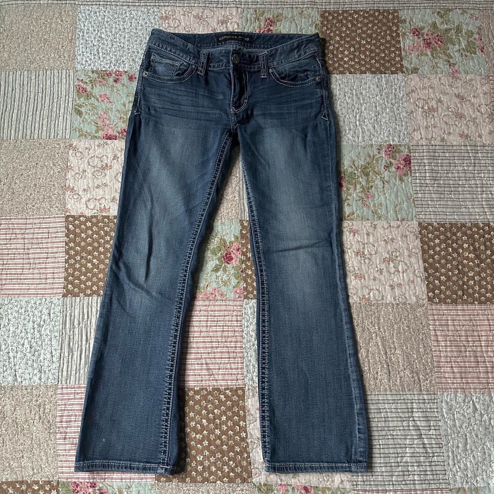Express Jeans mid-rise bootcut jeans
